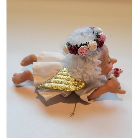 RARE Goebel Richard Simmons Reminder Angel Figurine You Are As Young As you Feel - Picture 3 of 11